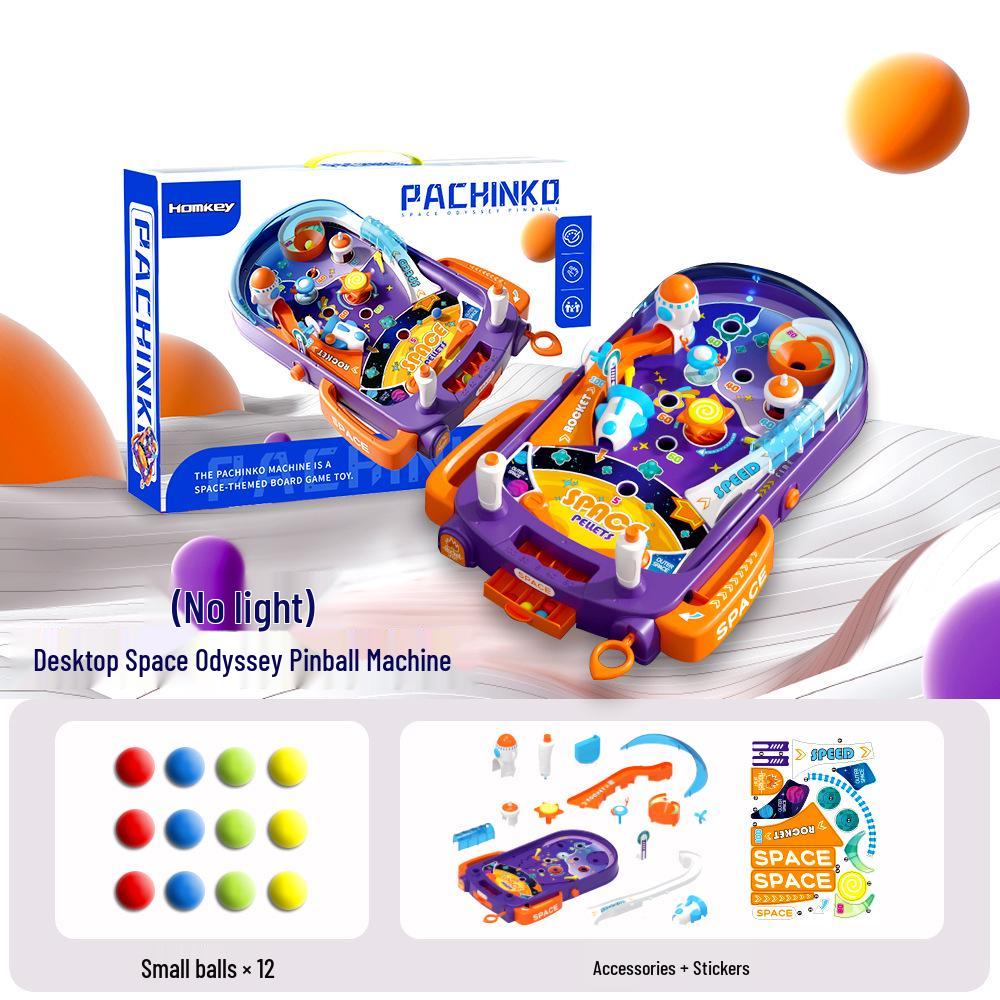 Children's Educational Dual-Player Marble Battle Game - Parent-Child Interactive Space Adventure Toy