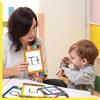 Alphabet Bulletin Board Set, 37 PCS ABC Wall Decorations 26 Upper/Lower Case Letters plus 0-10 Numbers Small Posters for Preschool, Kindergarten