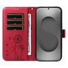 For Samsung Galaxy S26 Ultra Leather Wallet Case with Strap Dandelion Imprint Phone Stand Cover
