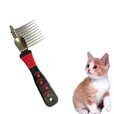 Evcil Hayvan Düğüm Tarağı Paslanmaz Çelik İğne Tarak Kedi ve Köpek Tüy Alma Tarağı Evcil Hayvan Temizlik Güzellik Masaj Tarağı