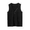 2025 Autumn/Winter French V-neck Sleeveless Slimming Cashmere Knit Vest