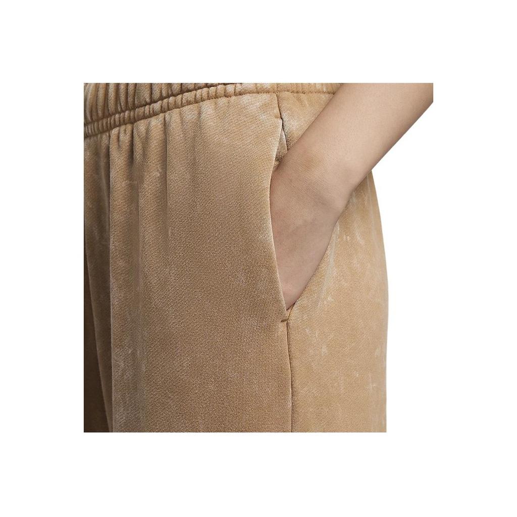 Nike Sportswear Logo Straight Leg Lace-Up Cargo Pants Knitted Sports Pants Women Pants Linen HQ4751-202