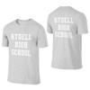 Rydell High School Casual Reversible Tshirt Versatile Outdoor Soft Tones Tees