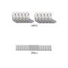 10~50PCS Stainless Steel L Shaped Bracket 90 Degree Right Angle Corner Brackets for DIY Wood Furniture, Chair, Drawer Cabinet