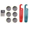 DUUTI Mountain Bike Tire Repair Tool Kit Translucent High Intensity Glue Free Tire Repair ToolGreen