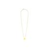 Celine Alphabet Series Letter M Brass Necklace Unisex necklace Gold 46N0M6BRA-35OR