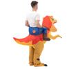 Adult Dinosaur Inflatable Costume Anime Suits Dress Mascot Halloween Party Cosplay Costumes for Man Woman Boys Girls