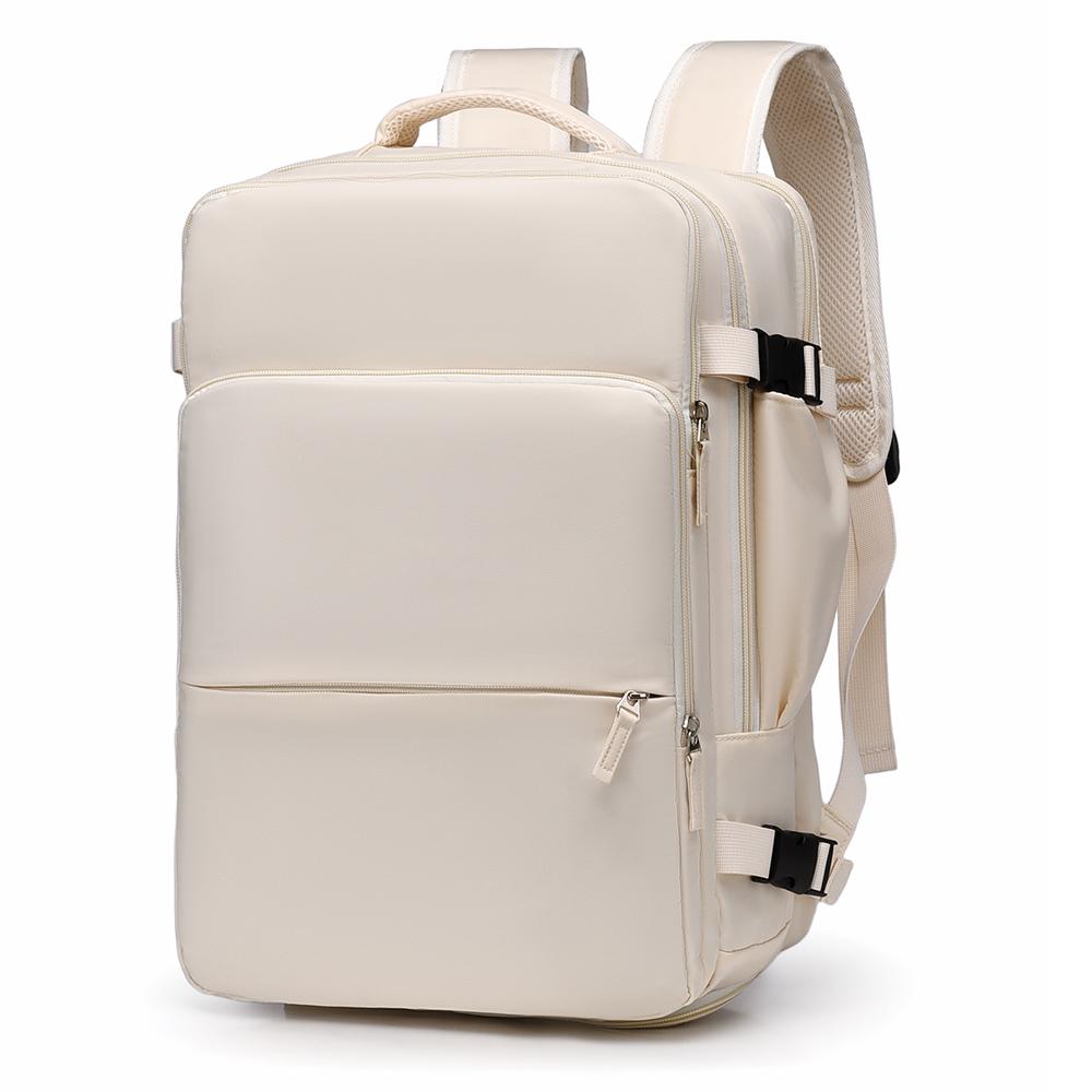 Reiserucksack mit großem Fassungsvermögen, Unisex-Freizeitrucksack mit USB-Ladefunktion, Oxford-Gewebe, separates Schuhfach