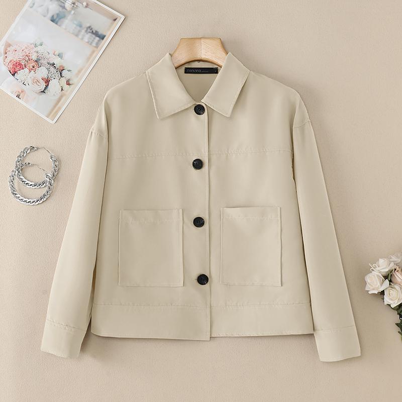 ZANZEA Women Turn Down Collar Loose Casual Long Sleeve Blouse