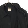 agnes b. Cotton Stainless Collar Coat 2 Black Women Used