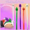 Unique Halloween Wacky Tpr Soft Rubber Stress Relief Noodle Hand Bracelet Elastic Rope Toy Witch Green 10.5g
