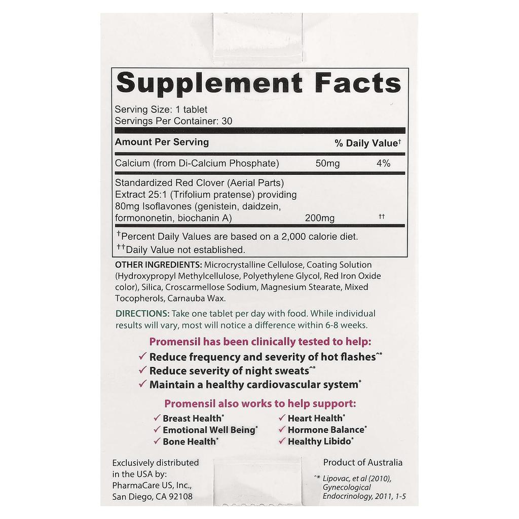 Menopauza, podwójna siła, 30 tabletek