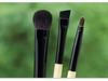 5/8-Piece Eye Brush Set: Pony Hair Blending, Luminous Wood Handle, Slanted Eyebrow, Eyeshadow, Concealer Brushes