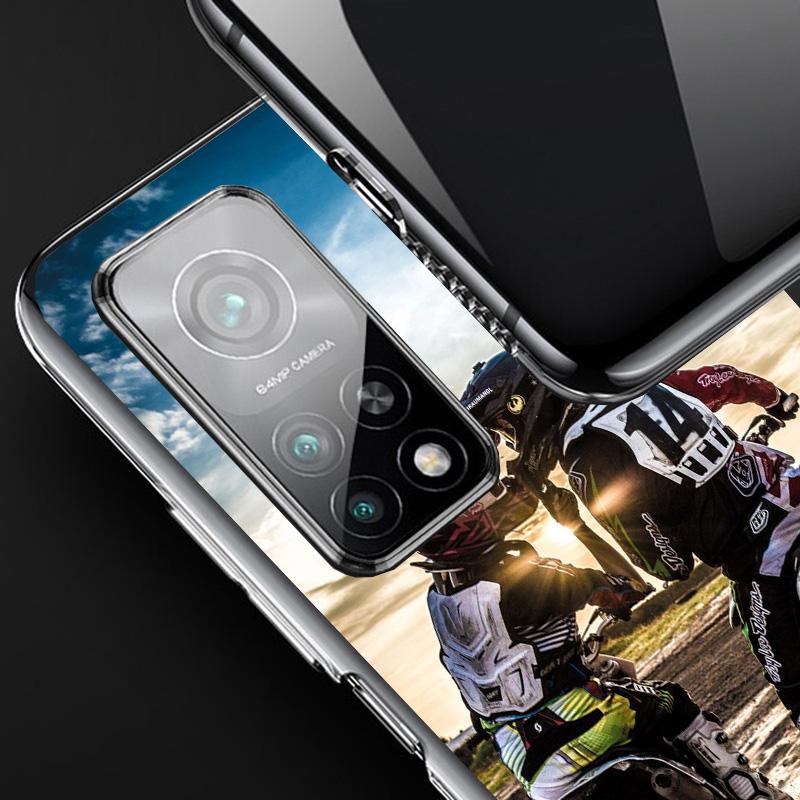 Motocross Motorcycle Dirt Bikes Phnoe Case for Phnoe Case for Xiaomi Redmi Note 15 14 14S 13 Pro Plus 12 12S 11S 11E 10S 10 11T