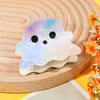 Halloween Colorful Ghost Hair Claw Cute Unique Hair Clip Practical Daily Hair Accessory for Decorating Hairstyles
