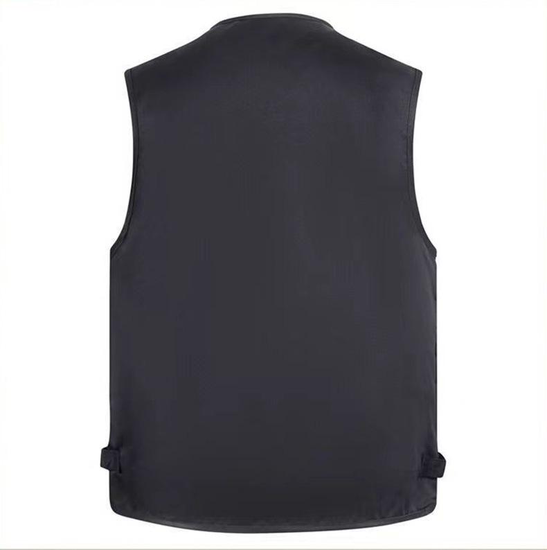 Gilet Mimetico Multitasche Resistente all'Usura da Uomo per Pesca, Fotografia e Lavoro all'Aperto.