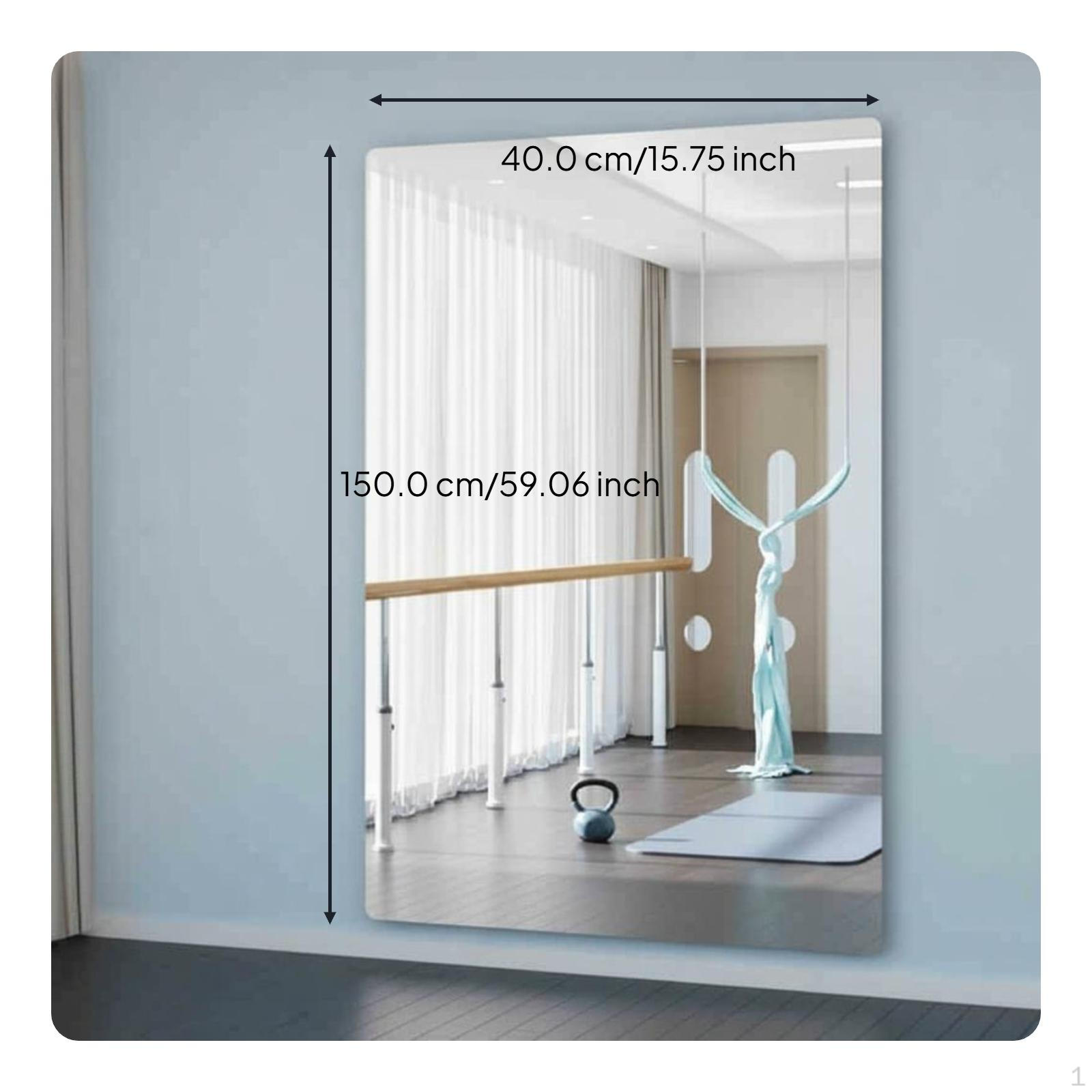 FullLength Mirror, Frameless, Large, Dance Studio
