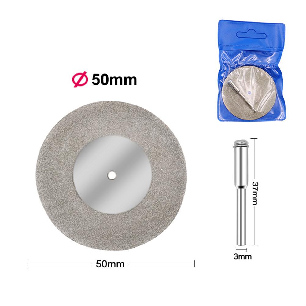 Diamond Cutting Disc Set For Dremel Rotary Accessories Circular Saw Blades Abrasive Grinding Wheels Disk Mandrel Power Tool