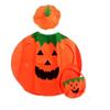 Costumes Outfit Party Masquerade Cloth Halloween Costume With Hat and Bag Pumpkin Costume