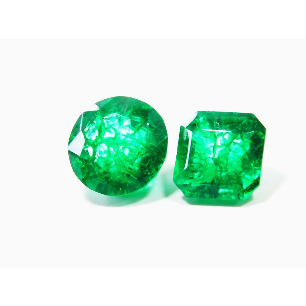 8 Carat CERTIFIED Loose Gemstone Natural Emerald Green Mix MULTTIQ13