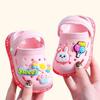 Sommer Kinder Schuhe Sandalen Loch Kinder Schuhe Hausschuhe Weich Anti-Rutsch Cartoon Design Loch Baby Schuhe Sandstrand Für Jungen Mädchen