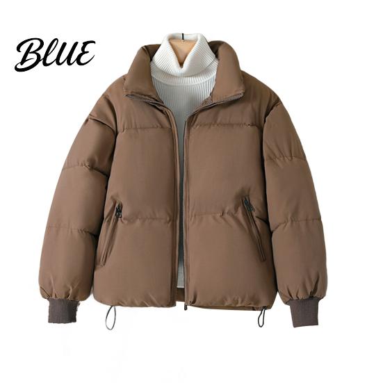 Plus Size Puffer Jacket for Women Women's Quilted Casual Baggy Zip Up Padded Versatile Coat Down