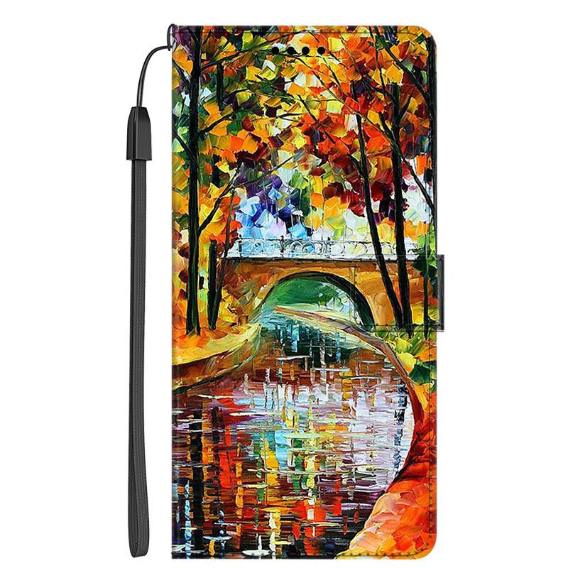 Etui z klapką do Infinix Note 30 5G 4G Skórzany portfel Etui na telefon do Infinix Note 30 Vip Note30 Pro Stojak Książeczka Fundas Kwiatowy Coque