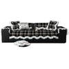 Leichter Luxus High-End Sofakissen Universell für alle Jahreszeiten Neues Retro Sofasitzkissen Rutschfester Sofabezug Bezugstoff