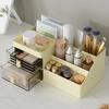10 Compartments Cosmetic Drawer Organizer Cute Bunny Makeup Storage Case  Dressing Table