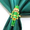 Nutcrackers Themd Metal Napkin Holders Set Of 6 Corrosions Resistant Holiday Dining Table Decorations