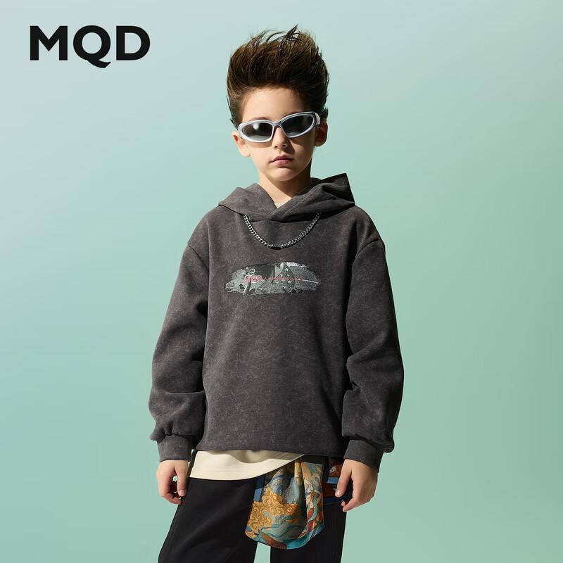 

MQD Boys Dunhuang Print Hooded Sweatshirt 140