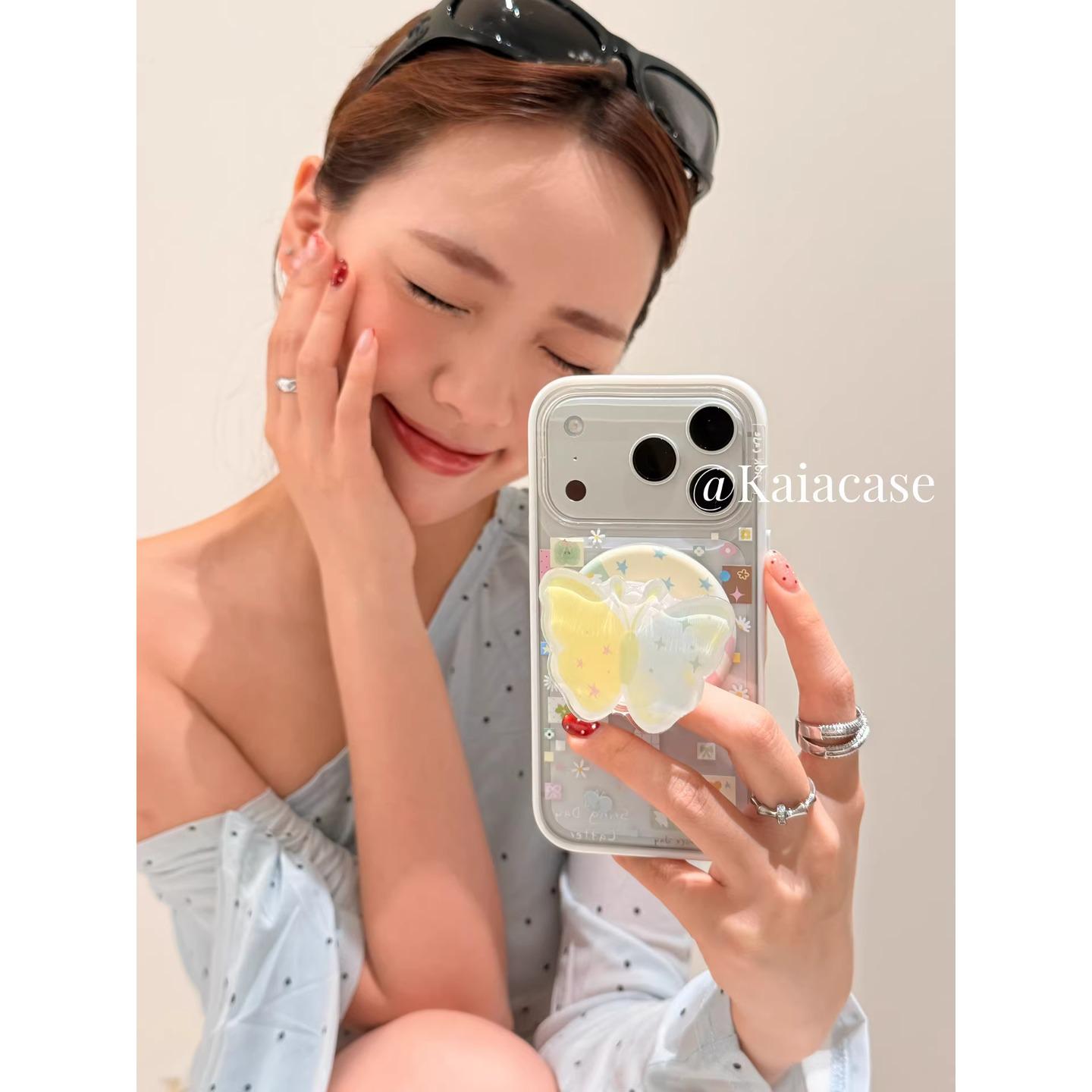 Sweet Daisy Butterfly Phone Case for iPhone 7/8 Pro Max & iPhone 6 Pro iPhone 16