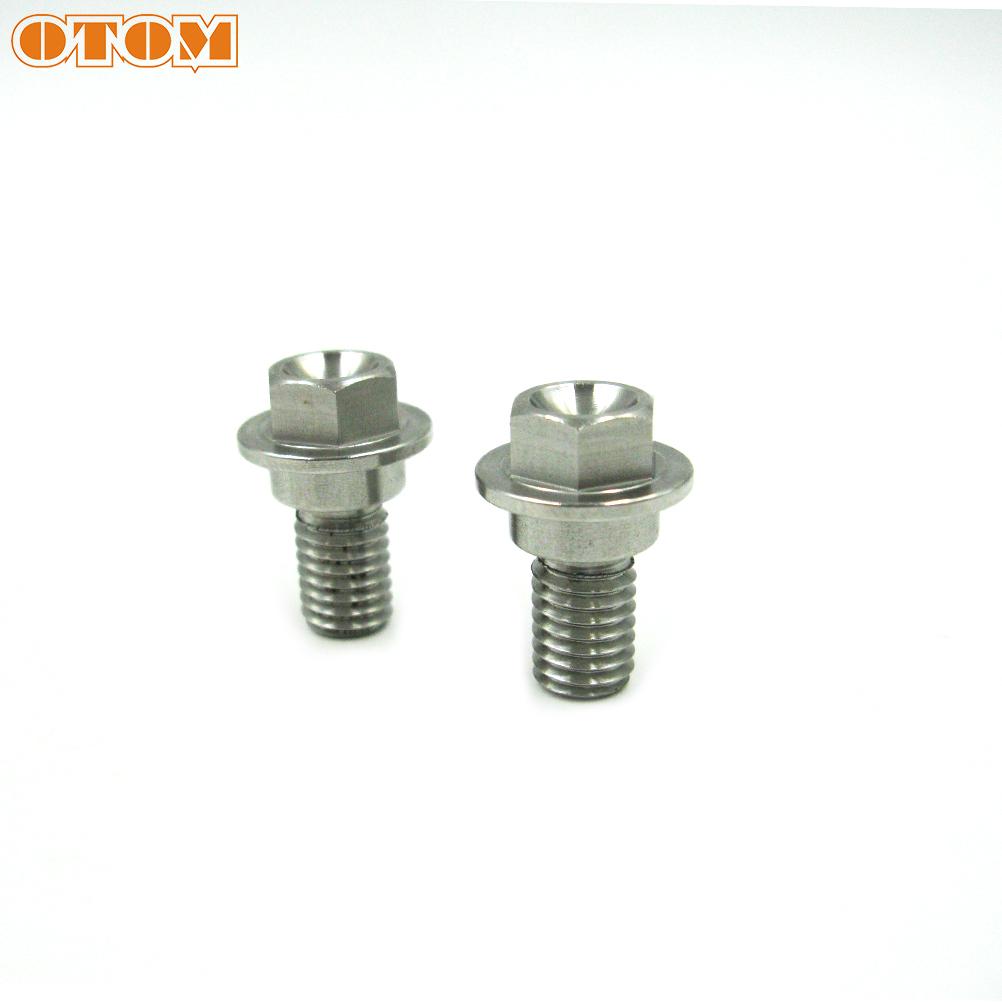 OTOM Motorrad M8*1.25 Sitzschraube CNC-Bearbeitung Edelstahl Polster Seitenbolzenmutter Für KAWASAKI KX125 KX250F KXL450R KX500