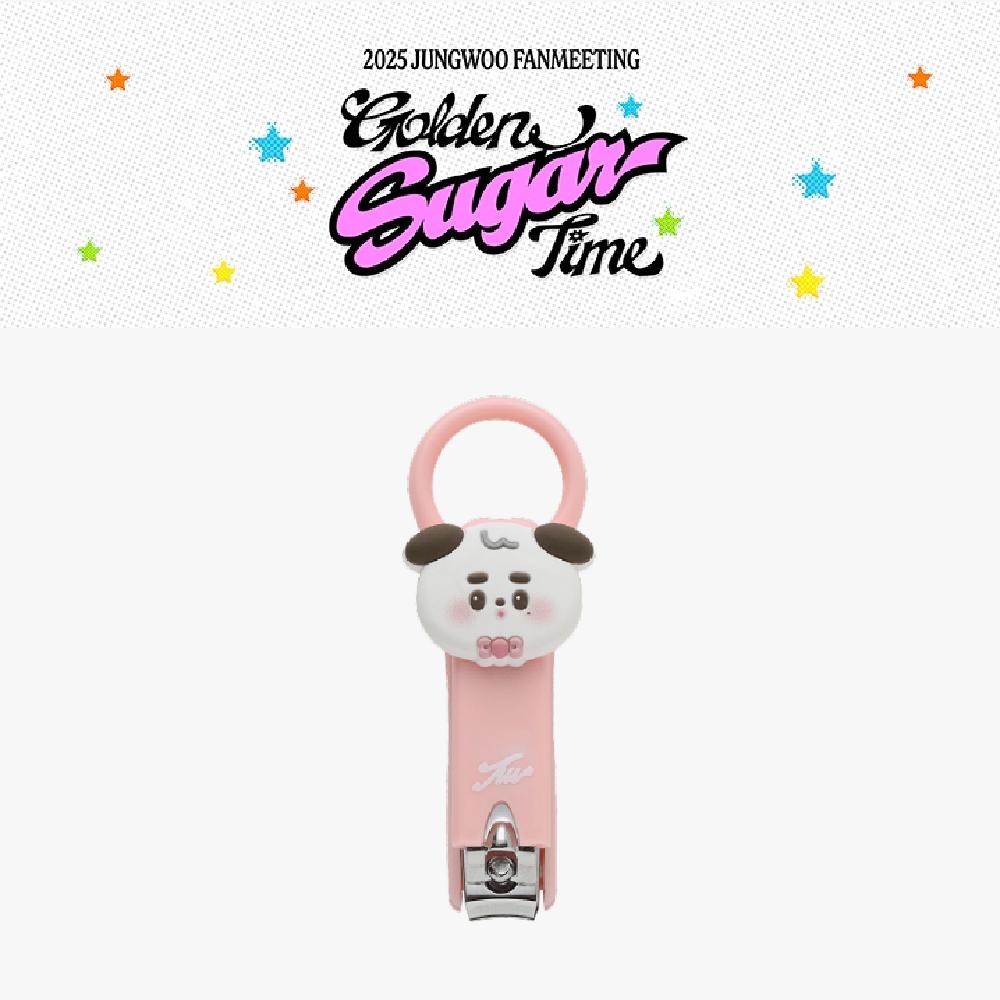 

Pre-order 2025 JUNGWOO Fanmeeting Golden Sugar Time Nail Clipper