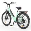 HillMiles MileCity 1 Electric Bike, 26" Women’s City Commuter, 36V 13Ah Removable Battery, 250W Motor, Shimano 7-Speed, Up To 100KM Range