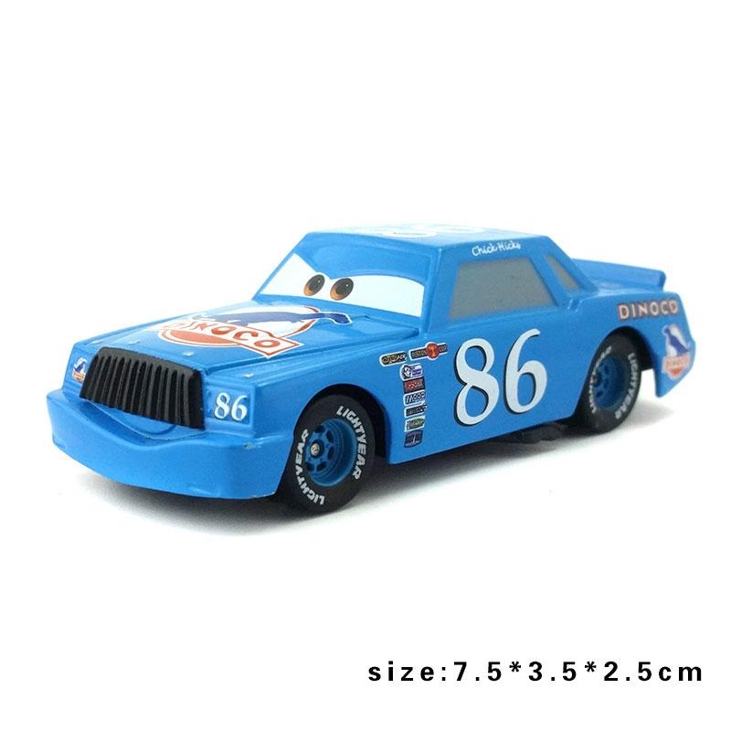 Disney Pixar Cars 3 2 Lightning McQueen The-king Chick Hicks mack Onkel Feuerwehrauto Legierung Druckguss Spielzeugauto Kindergeschenk Jungenspielzeug