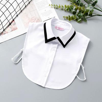 Colletto Falso Staccabile Classico Mezza Camicia Blusa Dickey Colletto Finto Falso Colletto Elegante per Donne Ragazze