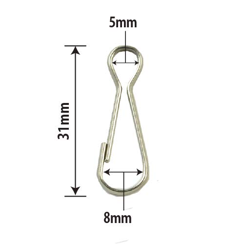 Good-L Coil Key Chain 250 with Reinforced Wire [Slim Clear]