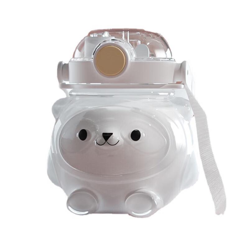 Kids Portable Dual-Drink Straw Cup