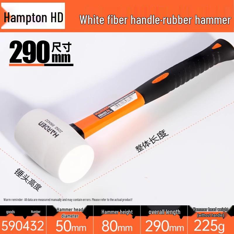 Handon Gummihammer ohne Rückschlag für die Fliesenverlegung