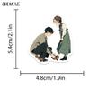 10 30 50Pcs Cartoon Art Anime Couple Love Stickers Aesthetic DIY Car Suitcase Skateboard Laptop Luggage Graffiti Sticker Decal