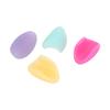 4Pcs Flute Thumb Rest Cushion Colourful Silicone Finger Cover Flutes Parts for Wind Instrument