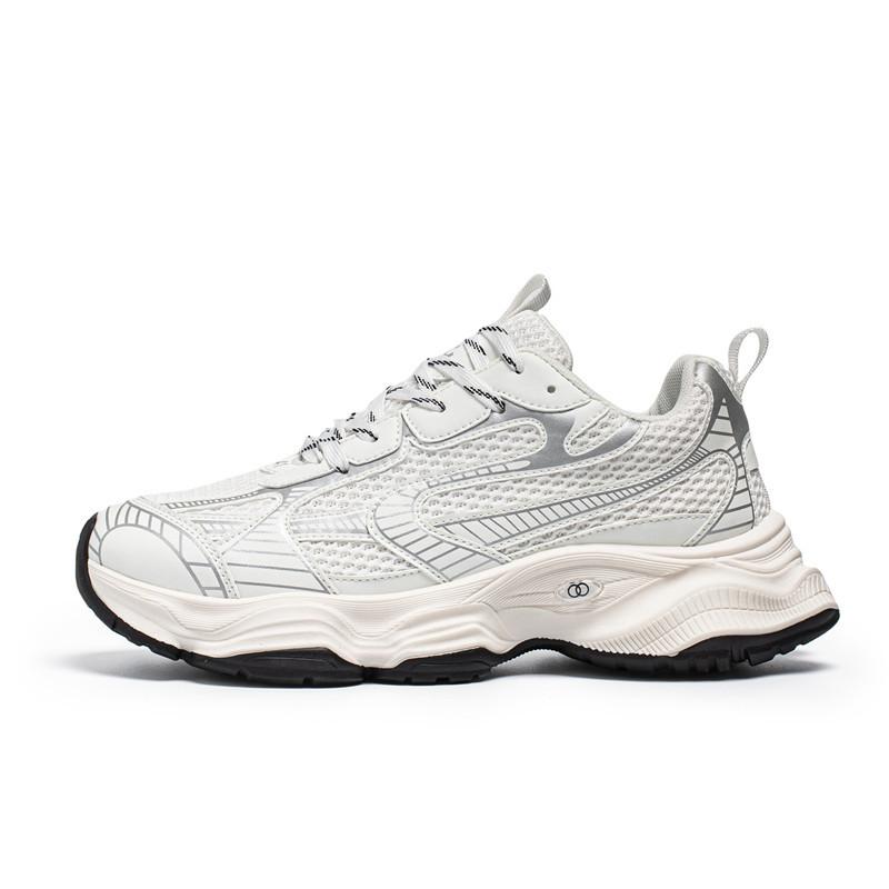 New ModelSpring And Autumn Dad Shoes Men'S Shoes Low-Top Lace-Up Spring And Summer Mesh Thin Comfortable And Lightweight Sports And Leisure Trendy