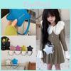 Fashionable Solid Color Star Shaped Glossy Children Casual Shoulder Bag Chain