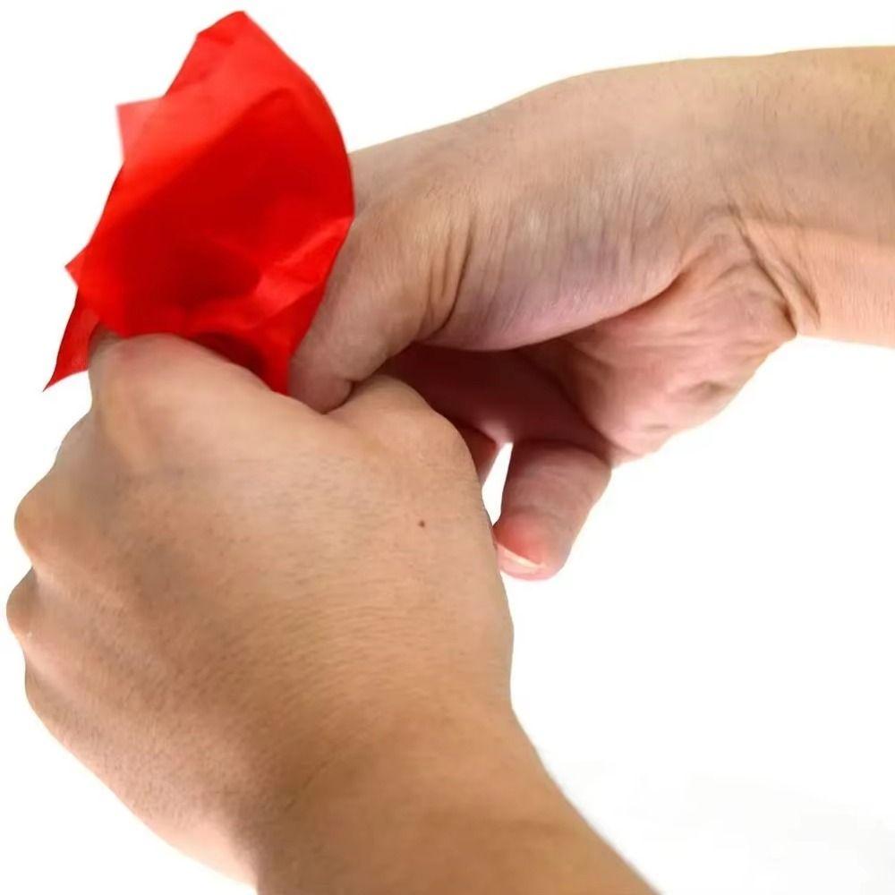 5Pcs Scarf Vanish Thumb Tip Fake Thumb Tip Fake Finger Finger Magic Trick Prop Party Show