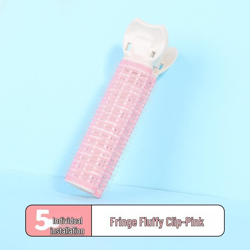 

High Crown Root Fluffy Clip Curling Iron for Women s Bangs