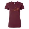 Virginia Y'all State Outline - Funny Cute Chesapeake Womens T-Shirt