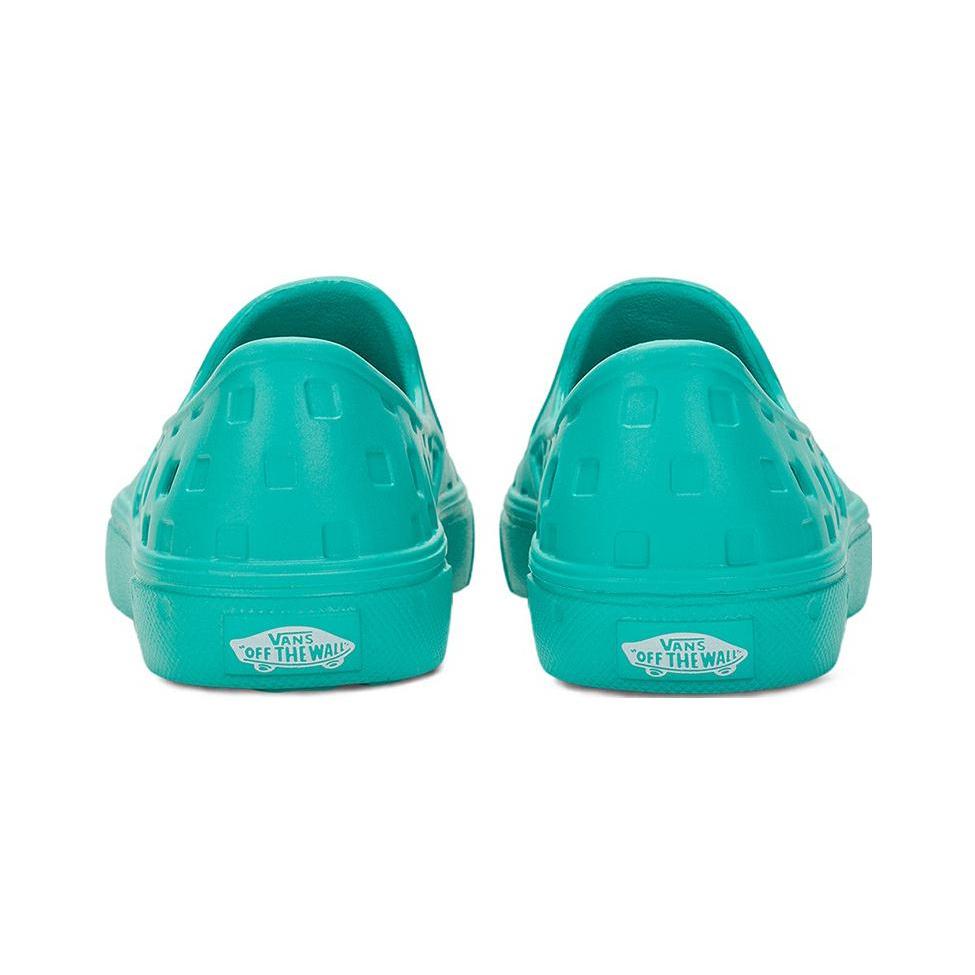 New Vans Slip-on Clogs Waterproof Shoes Lightweight And Breathable Children's Sandals Turquoise Children Aged 3-7 Years Old VN0A4UVIZ6R
