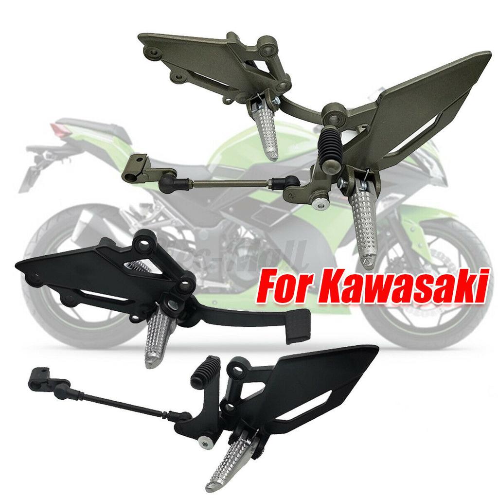 2 ks Řazení motocyklového pedálu Řadicí páka motocyklu Přední sada nožní držák Držák nožní opěrky pedál