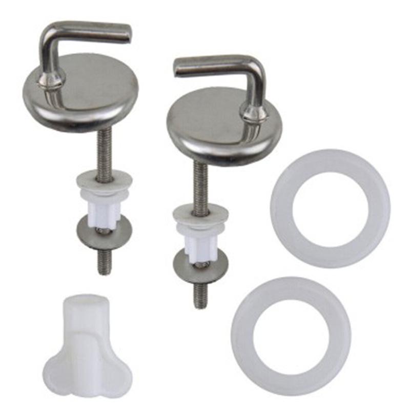 Stainless Steel Hinge with Screws for Toilet Seat In Hotels and Guesthouses